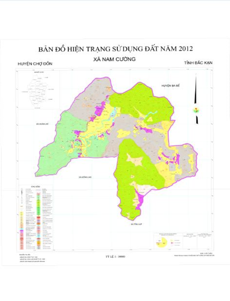 Planning project for new rural construction in Nam Cuong commune, Cho Don district, Bac Kan province for the period 2011-2020