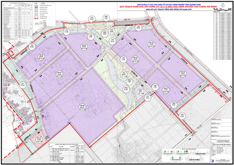 Đồ án Quy hoạch phân khu xây dựng (tỷ lệ 1/2.000) Khu công nghiệp Tam Thăng mở rộng thuộc Khu Kinh tế mở Chu Lai