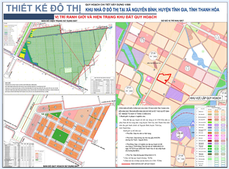 Quy hoạch chi tiết xây dựng tỷ lệ 1/500 Khu nhà ở tại xã Nguyên Bình, huyện Tĩnh Gia, tỉnh Thanh Hoá