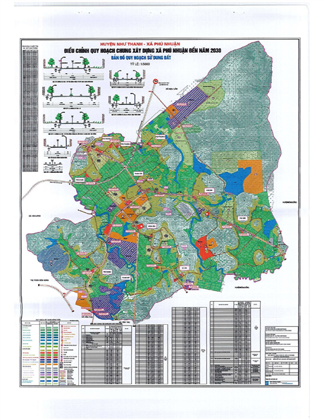 Điều chỉnh quy hoạch chung xây dựng xã Phú Nhuận, huyện Như Thanh, tỉnh Thanh Hóa đên năm 2030