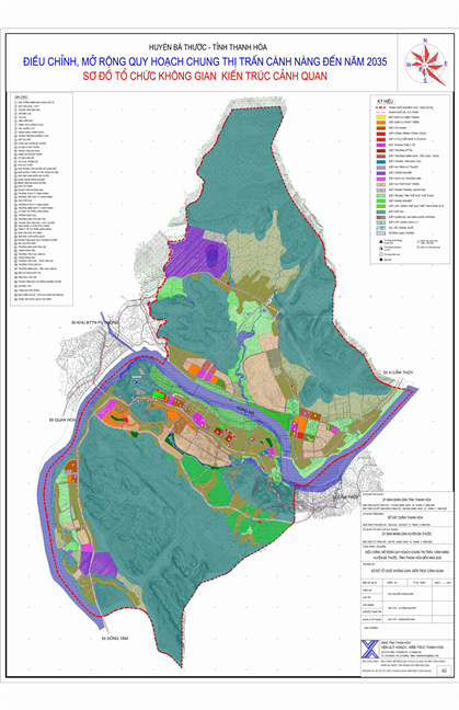Điều chỉnh, mở rộng QHC thị trấn Cành Nàng, huyện Bá Thước, tỉnh Thanh Hóa đến 2035
