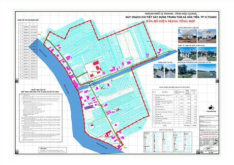 Quy hoạch chi tiết xây dựng Trung tâm xã Hỏa Tiến, thành phố Vị Thanh