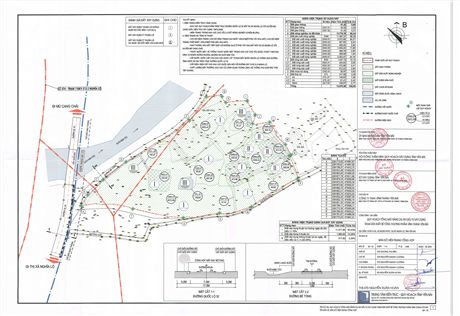 Quy hoạch tổng mặt bằng Dự án đầu tư xây dựng Trạm sản xuất bê tông thương phẩm Vĩnh Thành Yên Bái