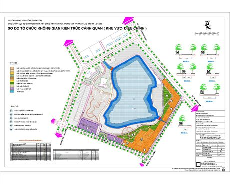 Điều chỉnh cục bộ Quy hoạch chi tiết công viên trung tâm thị trấn Lao Bảo