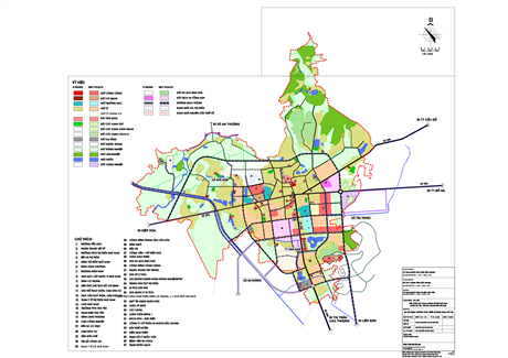 Quy hoạch chung xây dựng thị trấn Nhã Nam, huyện Tân Yên, tỉnh Bắc Giang đến năm 2030, tỷ lệ 1/5000