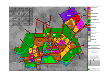 Quy hoạch chung đô thị Nhân Thắng, huyện Gia Bình đến năm 2030, tầm nhìn đến năm 2050