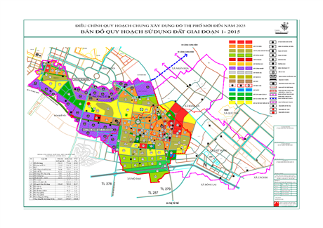 Quy hoạch chung xây dựng đô thị Phố Mới, huyện Quế Võ (giai đoạn đến 2025)