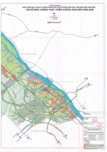 Quy hoạch chung thành phố Cần Thơ đến năm 2030 và tầm nhìn đến năm 2050