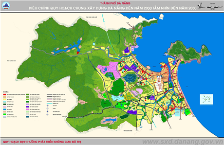 Điều chỉnh Quy hoạch chung thành phố Đà Nẵng đến năm 2030, tầm nhìn đến năm 2050