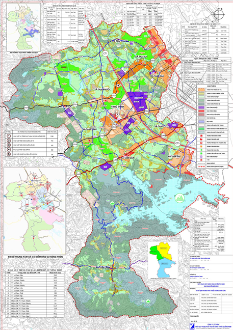 Quy hoạch  xây dựng vùng huyện Phú Ninh giai đoạn đến năm 2030