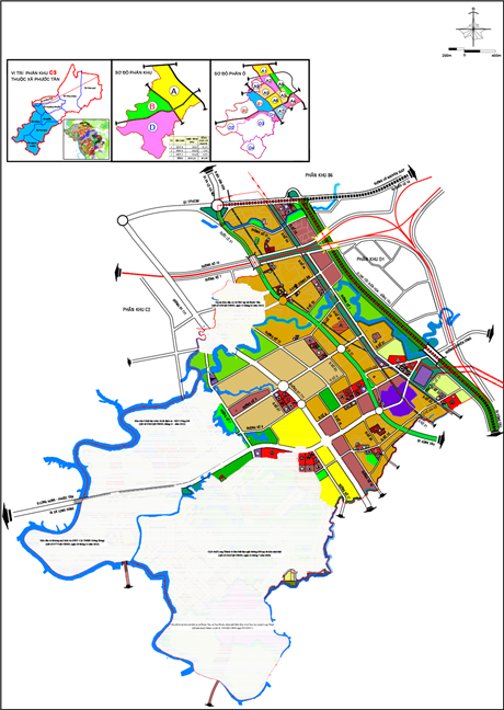 Phê duyệt quy hoạch phân khu tỷ lệ 1/5.000 phân khu C3 theo quy hoạch chung thành phố Biên Hoà