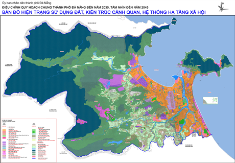 Điều chỉnh Quy hoạch chung thành phố Đà Nẵng đến năm 2030, tầm nhìn đến năm 2045